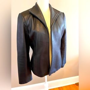 Siena supple leather jacket. Woman’s small